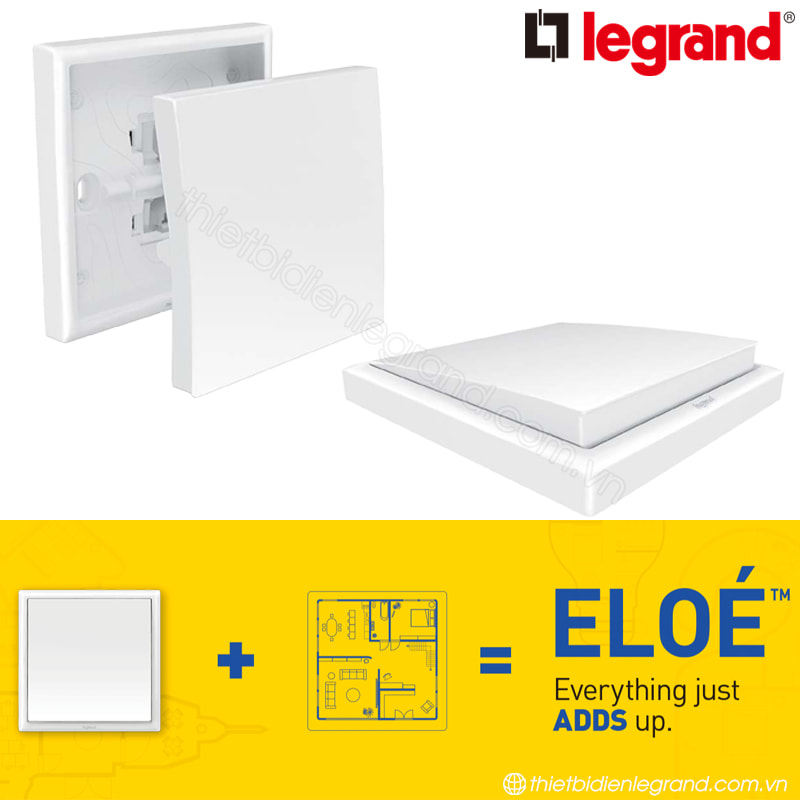 Đặc điểm công tắc ổ cắm Legrand Eloe