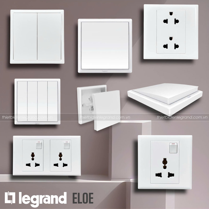 Công tắc ổ cắm Legrand Eloe