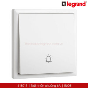 618011 Nút nhấn chuông 10A Legrand Eloe