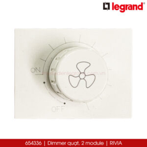 654336 Dimmer quạt Legrand Rivia