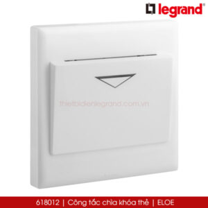 618012 Công tắc thẻ từ khách sạn Legrand Eloe