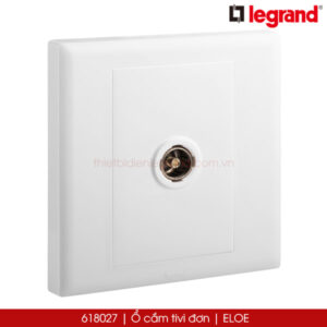 618027 Ổ cắm tivi đơn Legrand Eloe