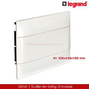 135141 Tủ điện âm tường 12 module Legrand