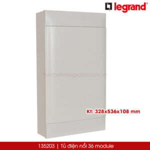 135203 Tủ điện nổi 36 module Legrand