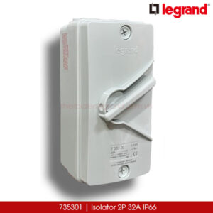 735301 Isolator 2P 32A Legrand