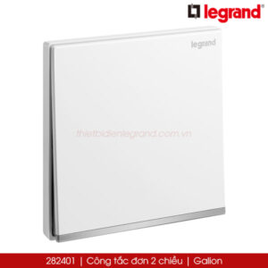 282401 Legrand công tắc đơn 2 chiều Galion, màu trắng