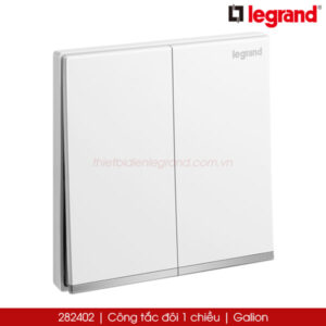 282402 Legrand công tắc đôi 1 chiều Galion