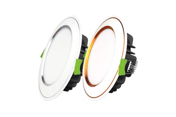 Đèn Led Âm Trần Mặt Cong 07W/90, 1 Màu (EC-DLSS Series)