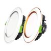 Đèn Led Âm Trần Mặt Cong 07W/90, Đổi Màu (EC-DLSS Series)