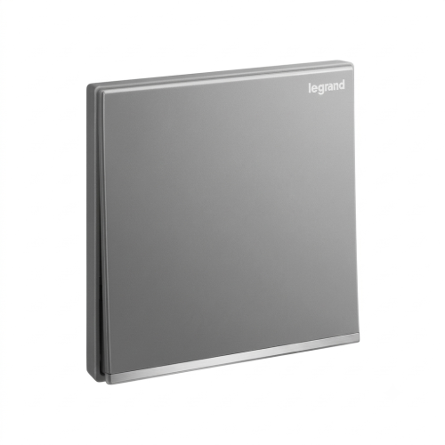 Công tắc đơn 2 chiều màu Dark Silver Galion