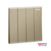 Công tắc bốn 2 chiều Galion màu Champage