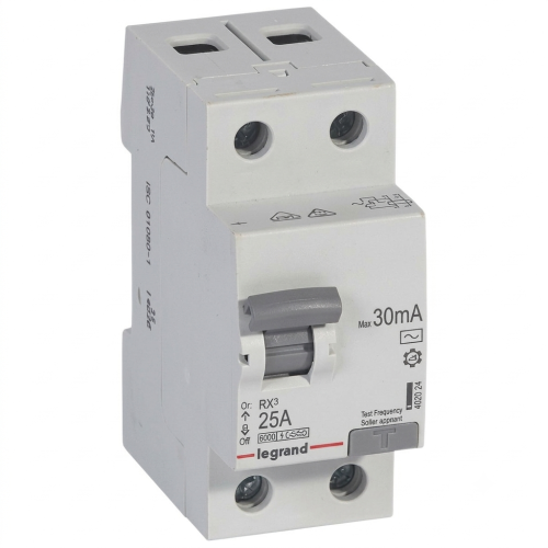 Aptomat chống giật 2P 25A 30mA
