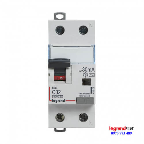 RCBO DX3 2P 32A 30mA 411005