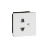 Ổ cắm đơn ba chấu màu trắng – Legrand
