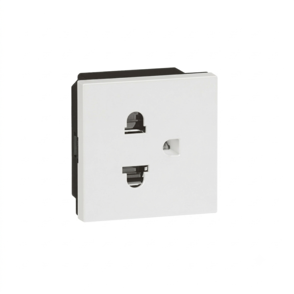 Ổ cắm đơn ba chấu màu trắng – Legrand