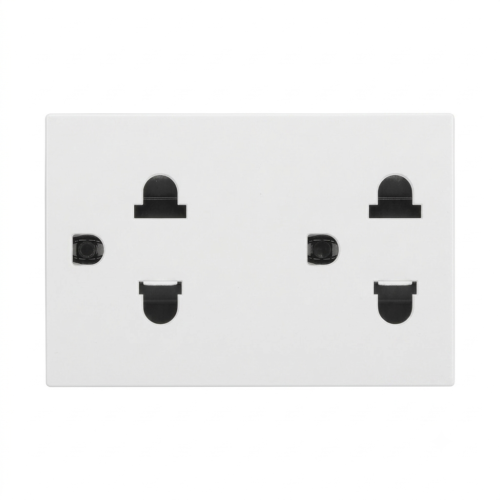 Ổ cắm đôi ba chấu màu trắng Arteor – Legrand
