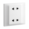 Ổ cắm đôi 2 chấu Belanko 617662