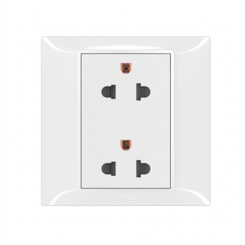 Ổ căm đôi 3 chấu Âu mỹ Belanko 617664