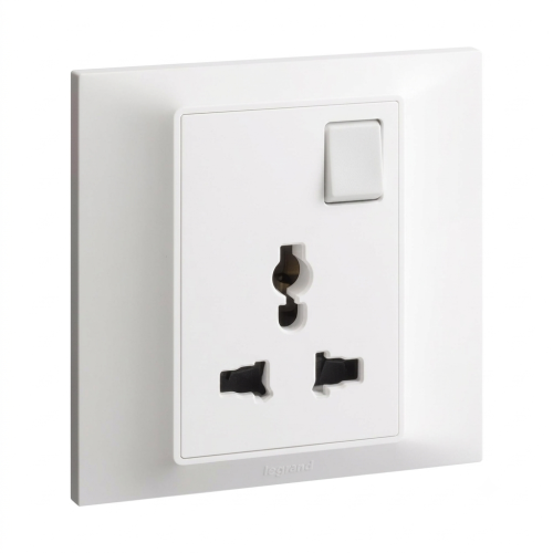 Ổ cắm đơn đa năng kèm công tắc Belanko 617667