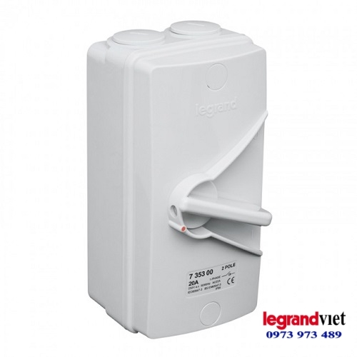 Water Proof Isolator Switch AC22A – 2P 63A 250V AC 50/60HZ